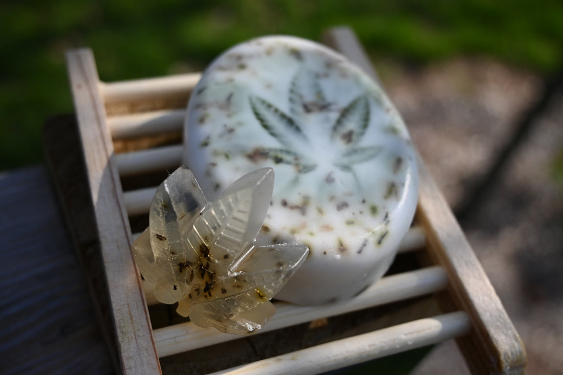 THC Infused Organic Shea Butter soap